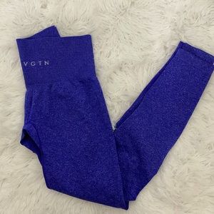 NVGTN Electric Blue Seamless Leggings